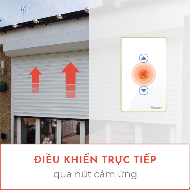 Công tắc cửa cuốn thông minh